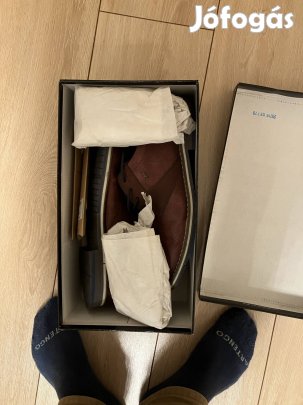 Vörösbarna elegáns cipő 41