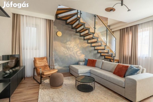 Vörösmarty utcában kiadó újépítésű penthouse. 73 m,  39 m tetőterasz