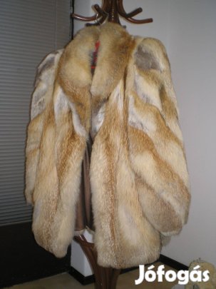 Vörösróka rövid bunda M-es méret új állapotban eladó