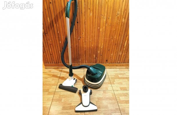 Vorwerk Tiger 260 Hengerkefés Porszívó + EB370 elektromos kefe + HD60