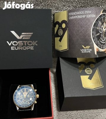 Vostok Limitált Ferencváros 29.bajnoki ora eladó