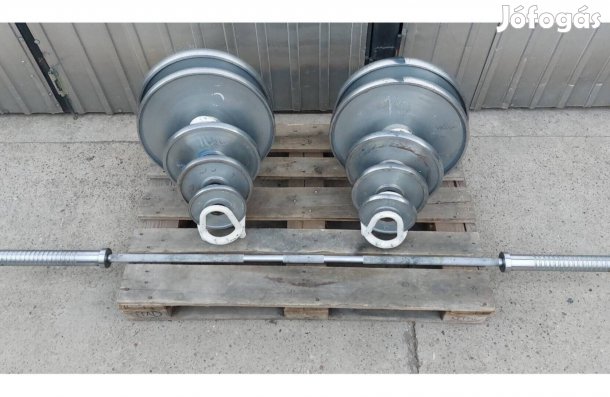 Vostok súlyzó készlet 105 kg súllyal 56 mm