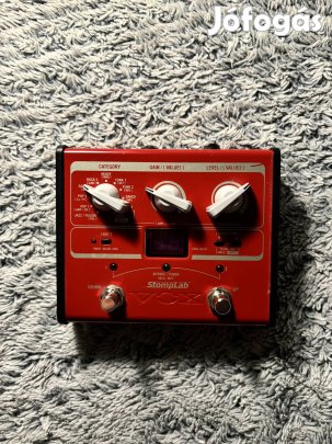 Vox Stomplab 1B basszusgitár padló multieffekt