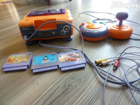 Vtech V.smile alapgép + Joystick+játékok