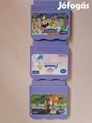 Vtech V.smile játék konzol Joystick, 3 db játék, mikrofon