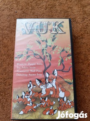 Vuk című rajzfilm VHS en.