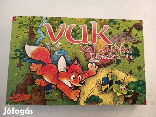 Vuk kalandjai társasjáték eladó