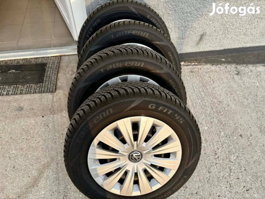 Vw 5X112 Négyévszakos 195/65R15 felni szett.Dot 24!2000km-t futott!
