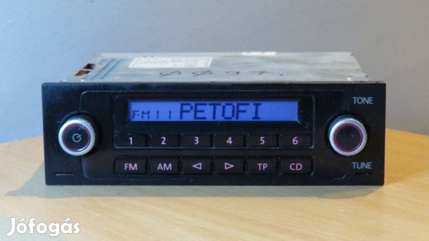 Vw Caddy Touran gyári 1 DIN rádió autórádió fejegység
