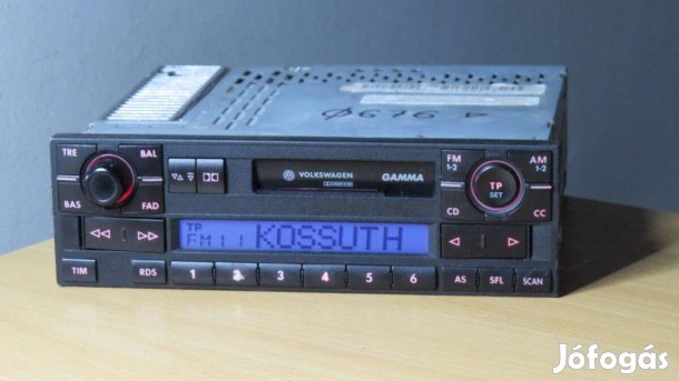 Vw Gamma 5 gyári Passat Golf rádió autórádió - Sony