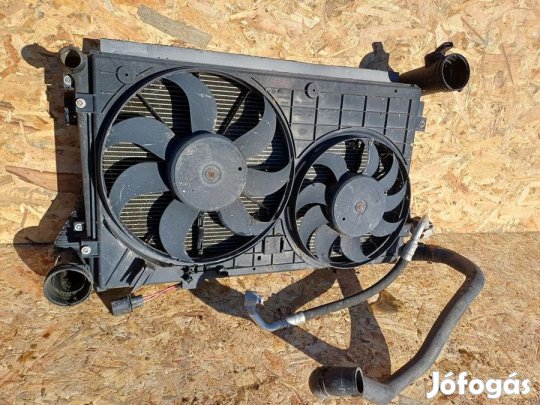 Vw Golf 5 (2005-2013) 1.9Tdi Diesel Vízhűtő Intercooler Ventilátorral