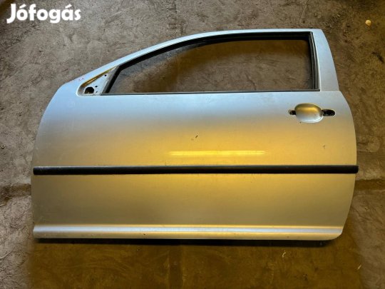 Vw Golf IV 4 bal első ajtó ezüst 3ajtos