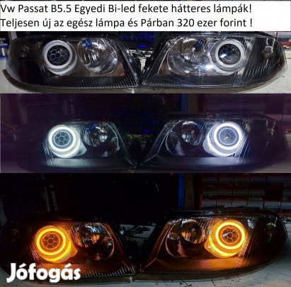 Vw Passat B5.5 egyedi fényszórók erős fényerővel
