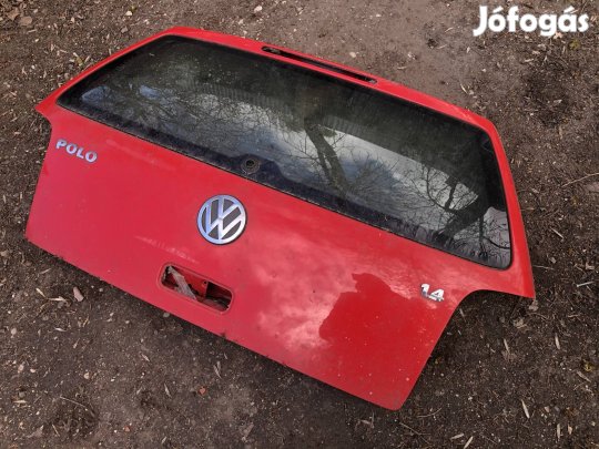 Vw Polo 6N2 csomagtér ajtó piros 