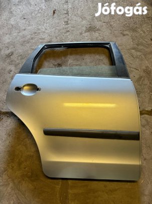 Vw Polo 9N 9N3 jobb hátsó ajtó szürke 