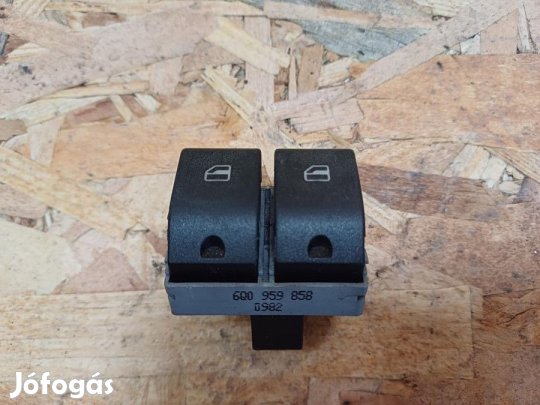 Vw Polo 9N (2001-2009)  Bal Első Ajtó Ablakemelő Kapcsoló