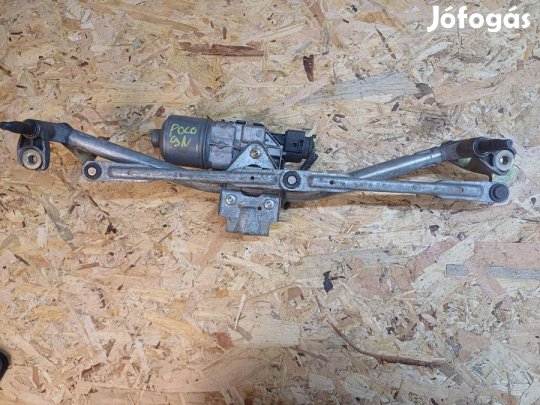 Vw Polo 9N (2002-2009) Első Ablaktörlő Szerkezet Motorral