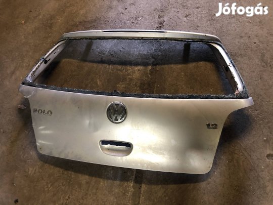 Vw Polo 9N csomagtér ajtó ezüst 