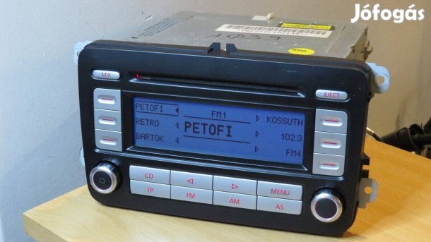 Vw RCD 300 Passat Golf Touran gyári cd rádió fejegység