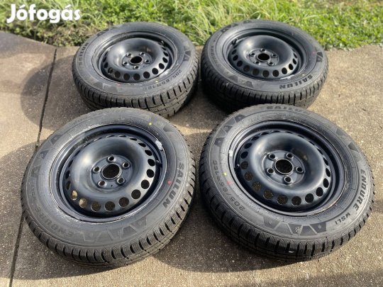 Vw Transporter 16"-os acélfelni szett 205/65R16C téli gumikkal