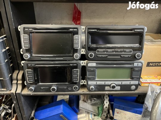 Vw gyári autórádiók