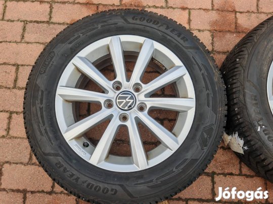 Vw passat gyári 16col alufelni 215/60r16 téli 2023