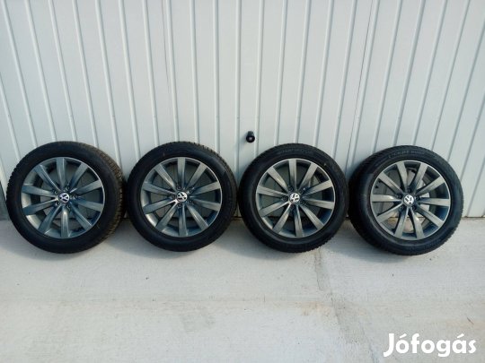 Vw passat sharan skoda seat 17" alufelni gumival