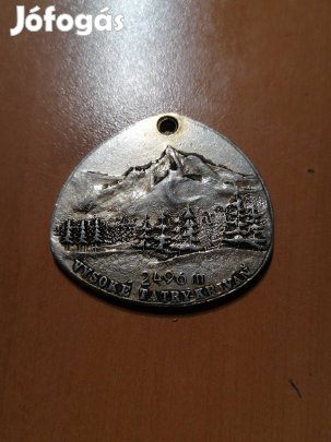 Vysoké Tatry turista medál