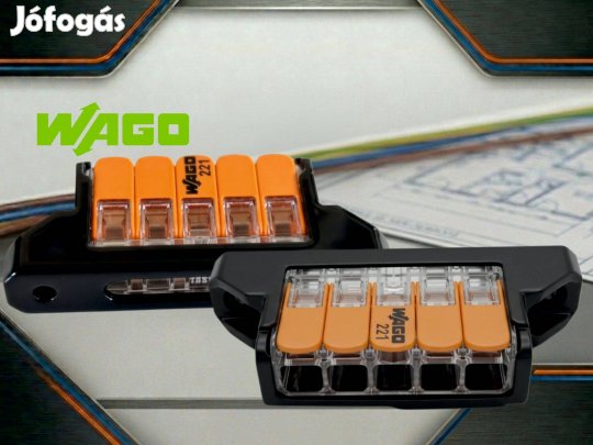 WAGO 221-415 rögzítőadapter csavarozható 50DB