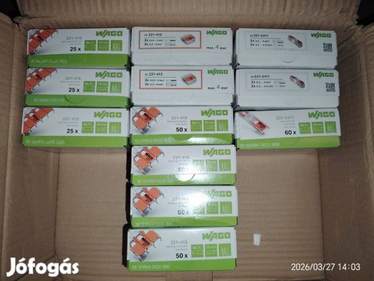WAGO oldható kötőelem 12 doboz