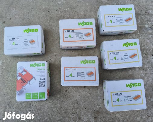 WAGO oldható vezetékösszekötő - Új