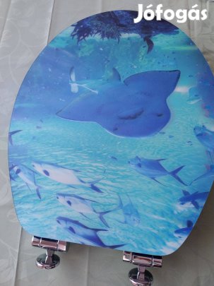 WC ülőke , cápás