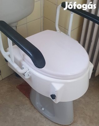 WC ülőke magasító karfával