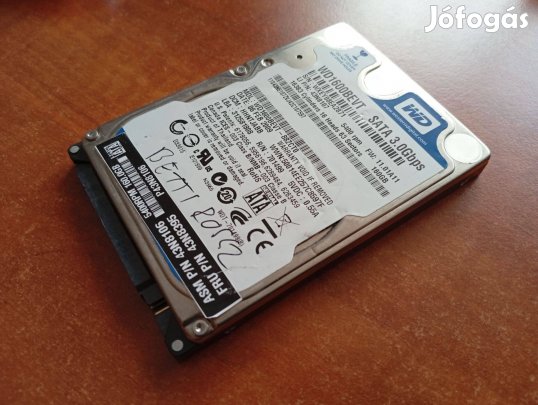 WD 1600Bevt 160GB SATA (Thailand) - hibás!