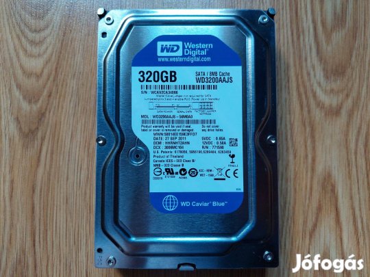 WD Caviar Blue 320GB SATA 3.5 (WD3200Aajs) HDD