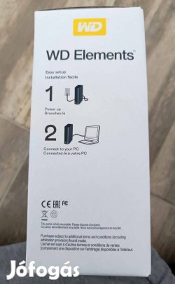 WD Elements 12TB külső winchester 