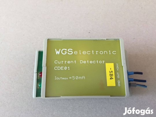 WGS electronic CDE01 áram detektor, áram relé