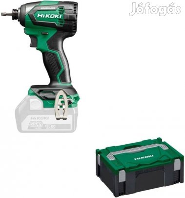 WH18DEW2Z Hikoki akkus ütvecsavarbehajtó 18V Li-ion BL 1/4" 175Nm 3+1