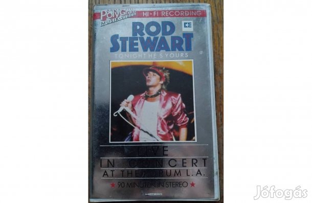 WHS Video Rod Stewart Kazetta