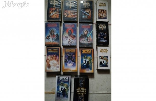 WHS Video Sztar Wars Kazetták