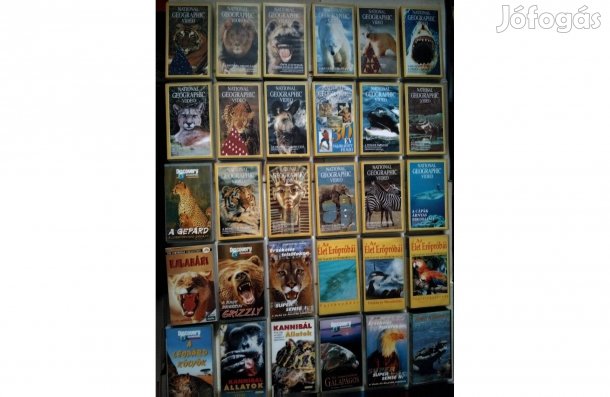 WHS Video Természet Kazetták