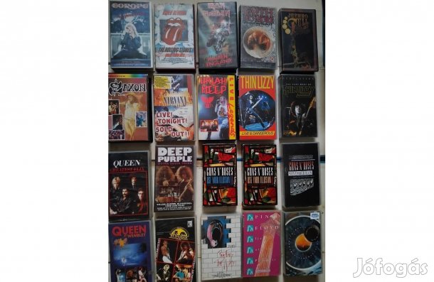 WHS Video Zenei Kazetták-2