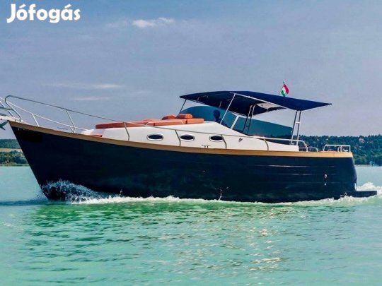 WIA 345 Balatoni Luxus Yacht Elektromos Hajó Eladó! 10.5 Méter!