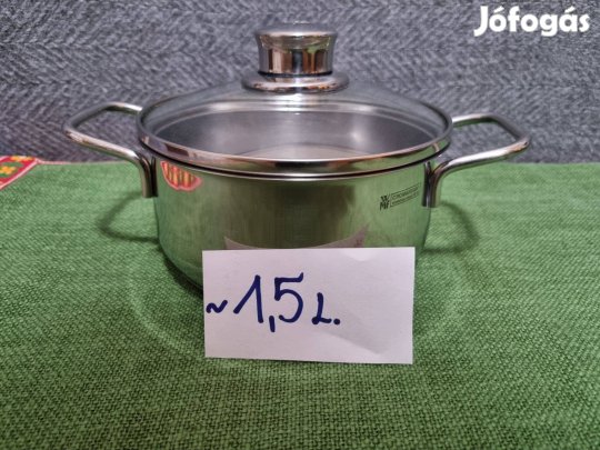 WMF 1,5 literes indukciós edény fedővel