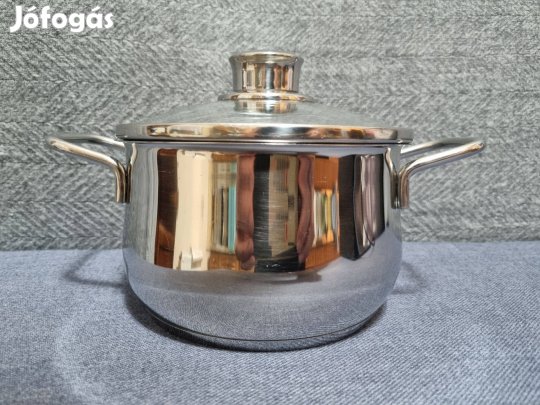 WMF 2 literes indukciós edény fedővel