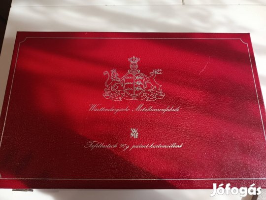WMF 90 ezüstözött evőeszköz készlet eredeti dobozában