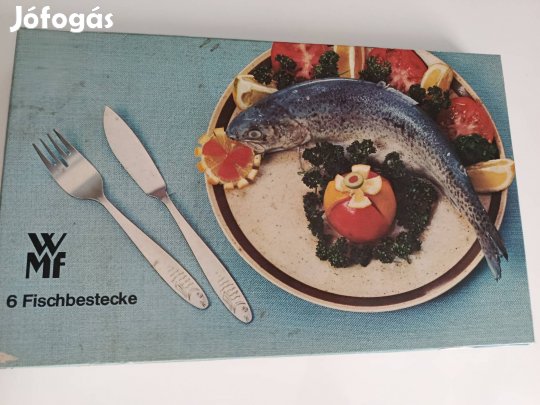 WMF antik/retro 12 részes halas evőeszköz készlet - 6 személyes
