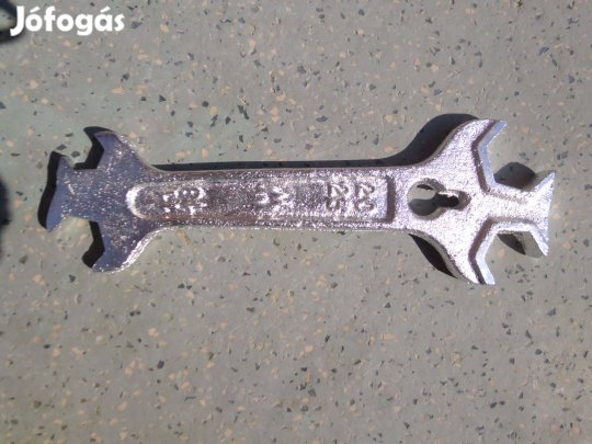 WM Cséplőgép kulcs régi szerszám horganyozva