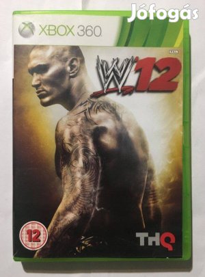 WWE 2k12 (Pankráció) Gyári Xbox 360 Játék akár féláron