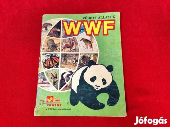 WWF lutra album (teljes) (egyik sarka sérült)